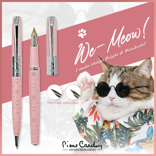 貓狗圖案鋼筆