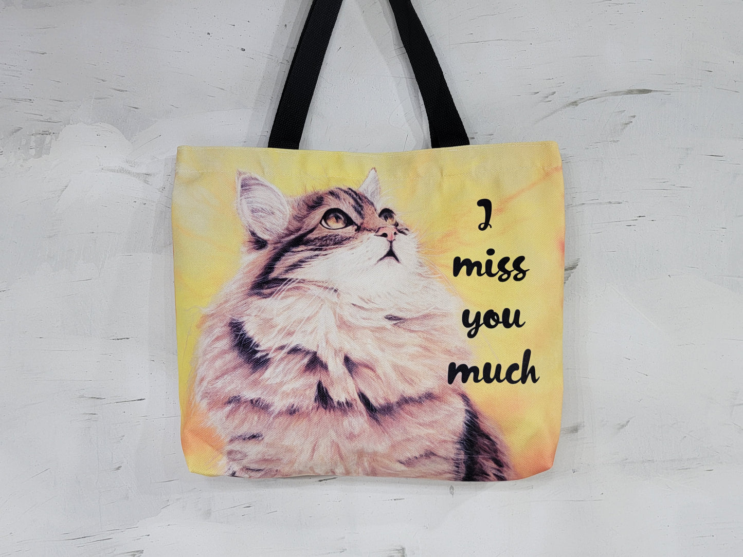 Homesick Cat Tote Bag