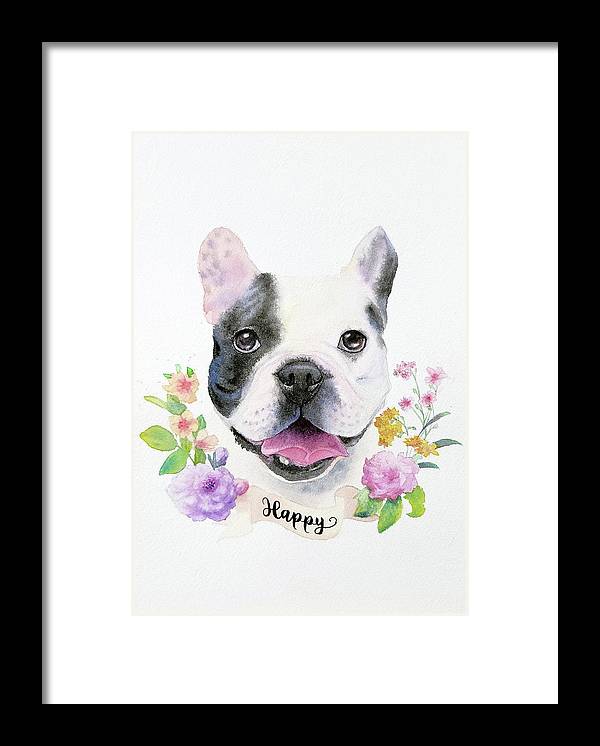 French Bulldog Watercolor