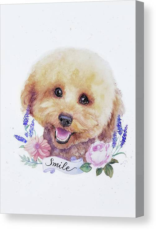 Poodle Watercolor