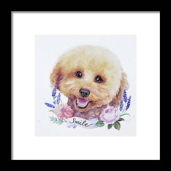 Poodle Watercolor