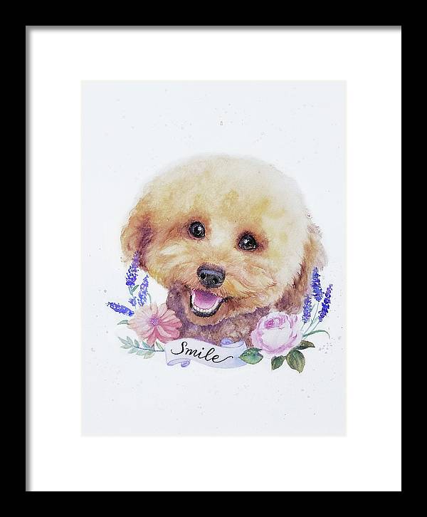 Poodle Watercolor