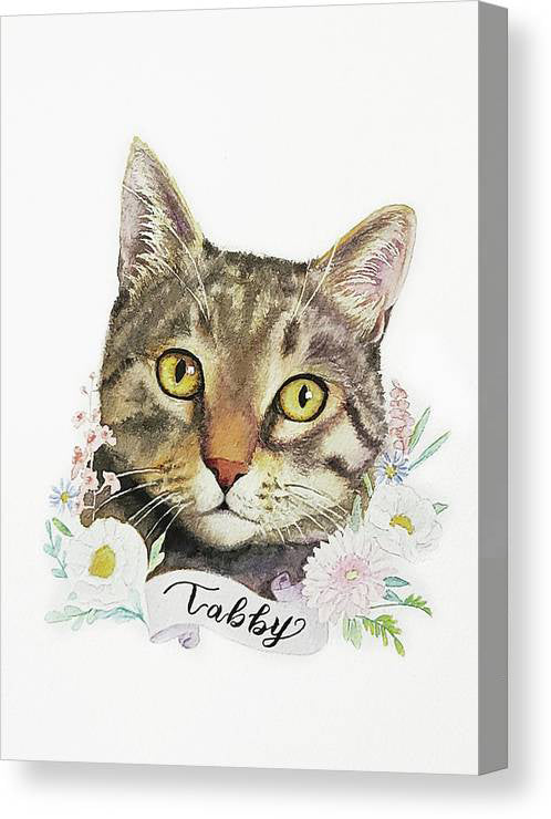 Tabby Cat Watercolor