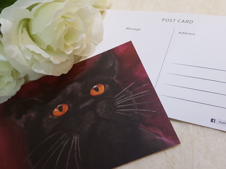 Kathleen Wong Animal Postcard