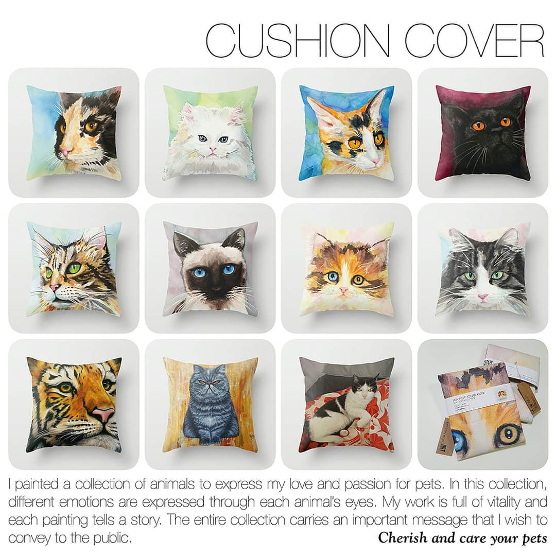 Kathleen Wong Animal Cushion