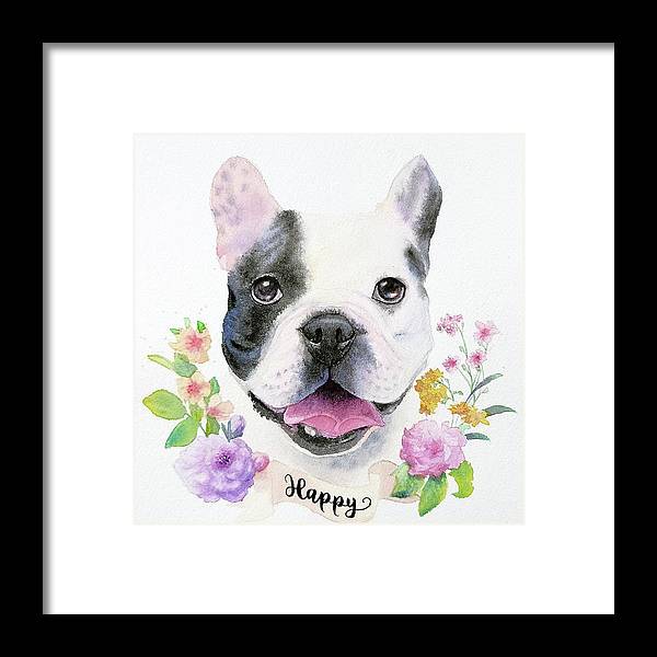 French Bulldog Watercolor